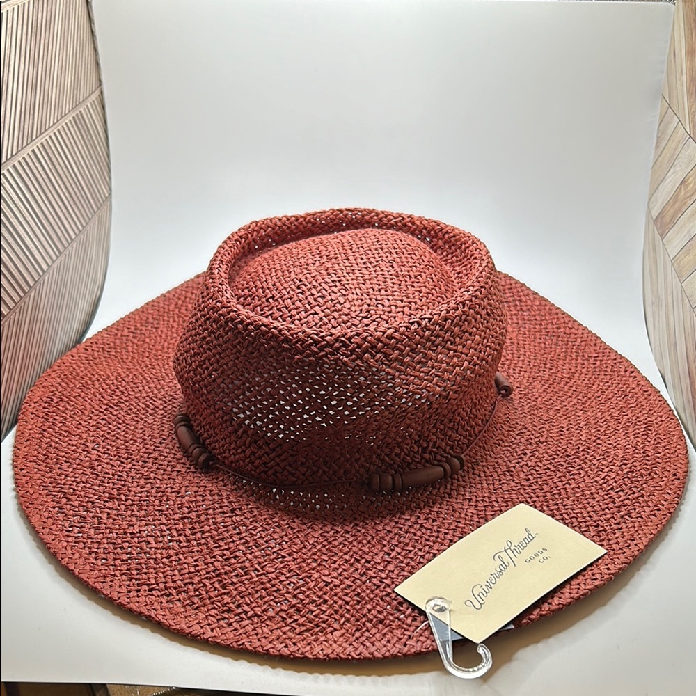 Universal Thread Red Wide-Brimmed Hat